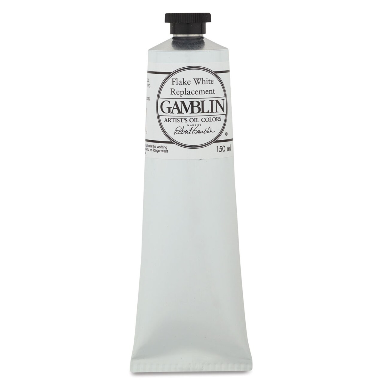 Gamblin Artist's Oil Color - Flake White Replacement, 150 ml tube